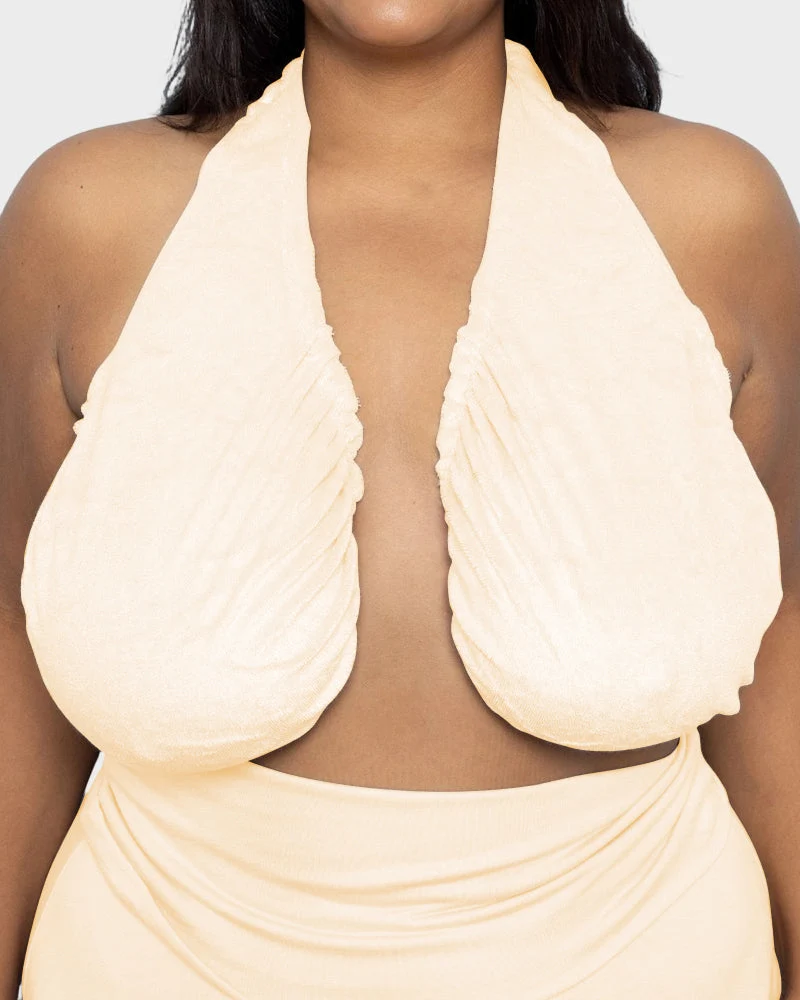 Towel Bra - Basic Cotton Lounge Bra - Image 6
