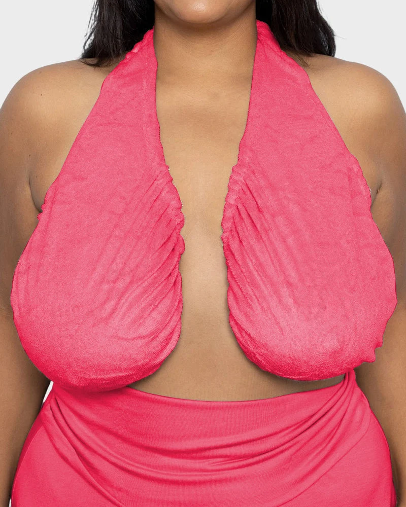 Towel Bra - Basic Cotton Lounge Bra - Image 8
