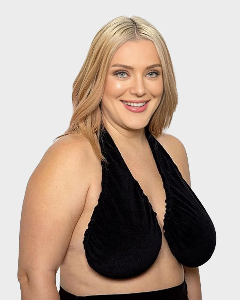 Towel Bra - Basic Cotton Lounge Bra - Image 9