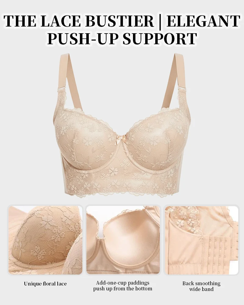 The Lace Bustier | Elegant Push-Up Support - Image 4