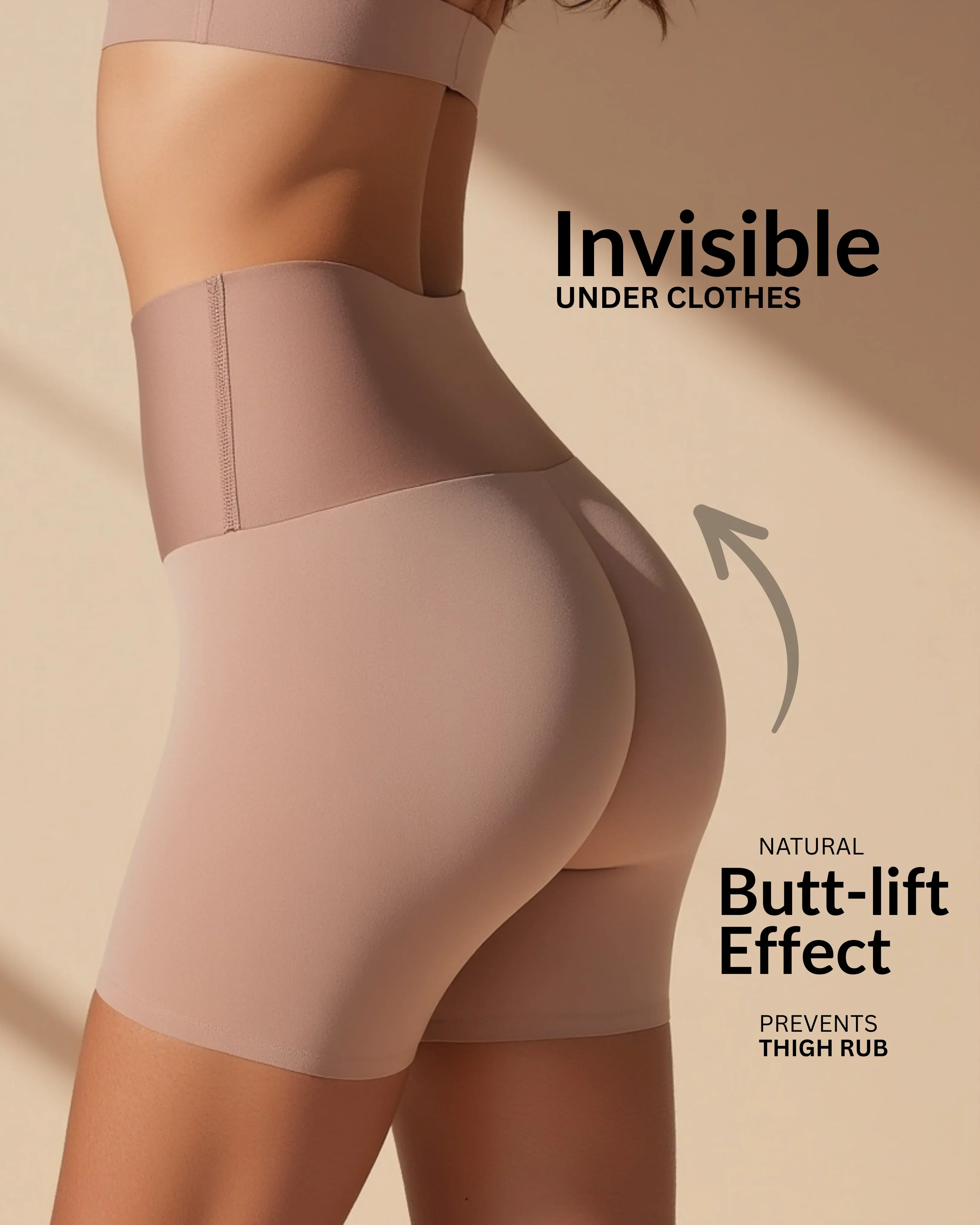 Tuck-N-Lift Seamless Slip Short - Image 3