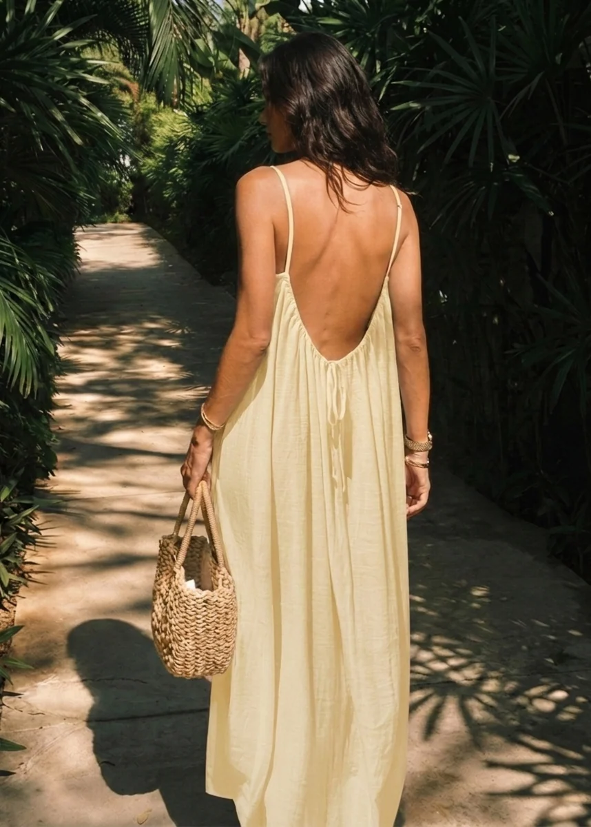 Victoria Backless Cami Dress - Image 13