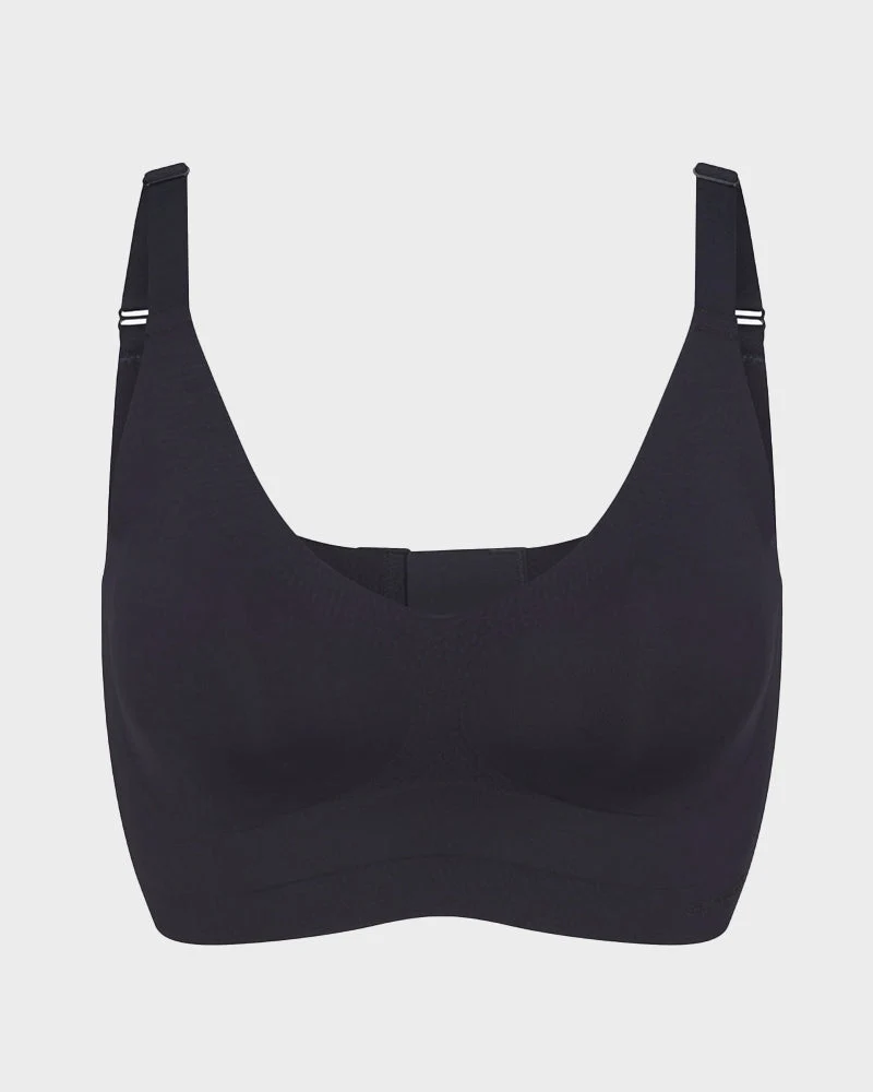 Wireless V-Neck Back & Side Smoothing Bra - Image 22