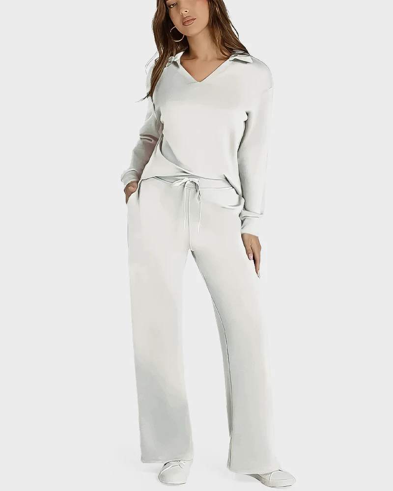 Women's Fall Transition 2-Piece Set - Breathable & Wrinkle Resistant Sweatsuits Sets - Image 10