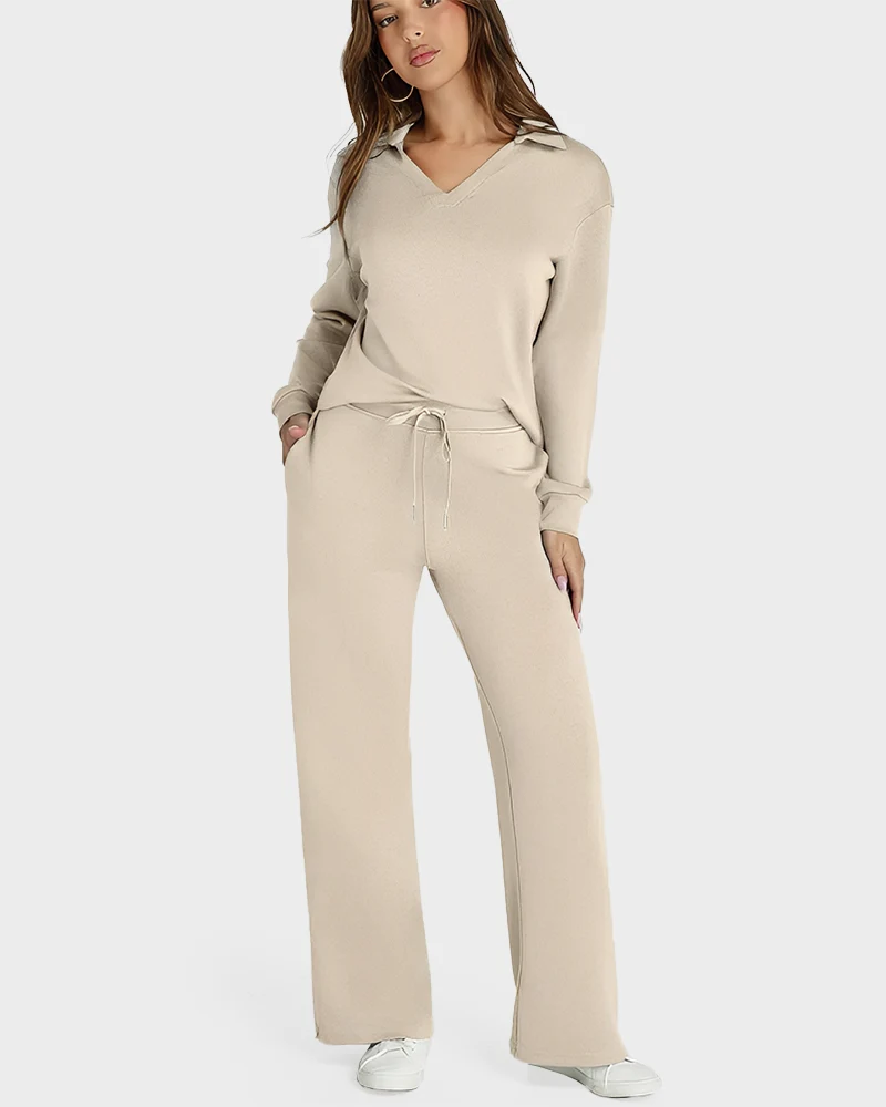 Women's Fall Transition 2-Piece Set - Breathable & Wrinkle Resistant Sweatsuits Sets - Image 12