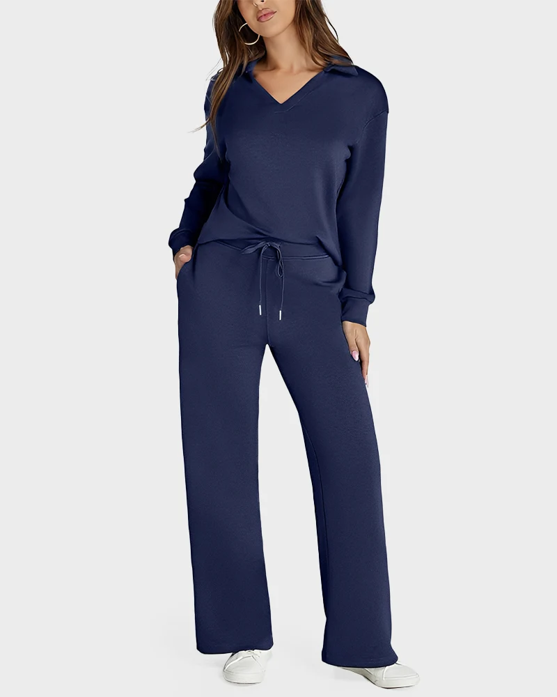 Women's Fall Transition 2-Piece Set - Breathable & Wrinkle Resistant Sweatsuits Sets - Image 14