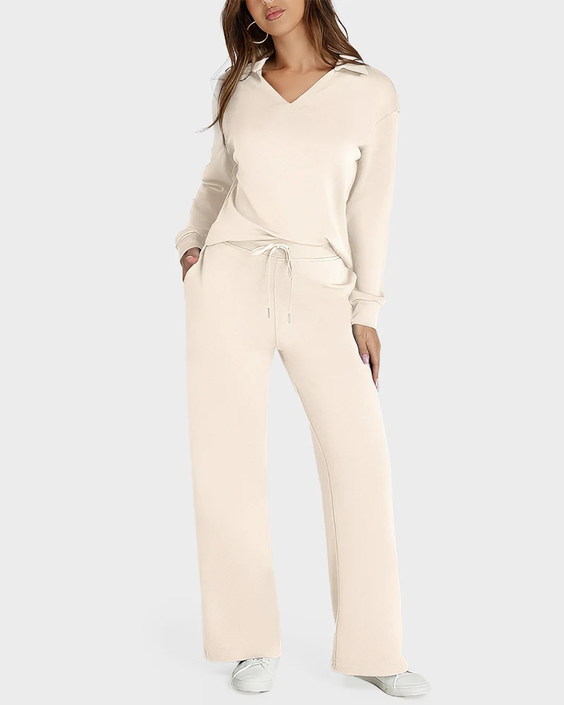 Women's Fall Transition 2-Piece Set - Breathable & Wrinkle Resistant Sweatsuits Sets - Image 15