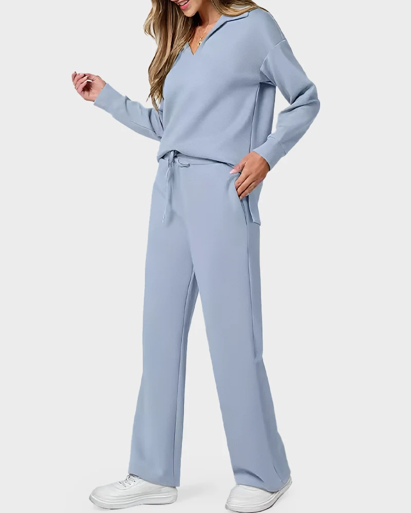Women's Fall Transition 2-Piece Set - Breathable & Wrinkle Resistant Sweatsuits Sets - Image 20