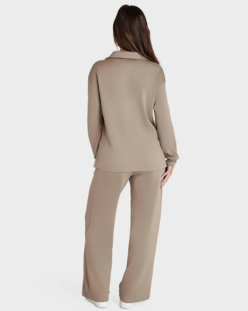 Women's Fall Transition 2-Piece Set - Breathable & Wrinkle Resistant Sweatsuits Sets - Image 6
