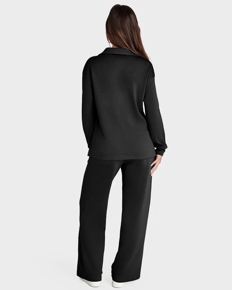 Women's Fall Transition 2-Piece Set - Breathable & Wrinkle Resistant Sweatsuits Sets - Image 9