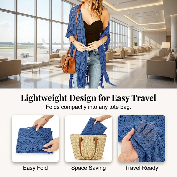 Women's Light Weight Knit Cardigan - Image 10
