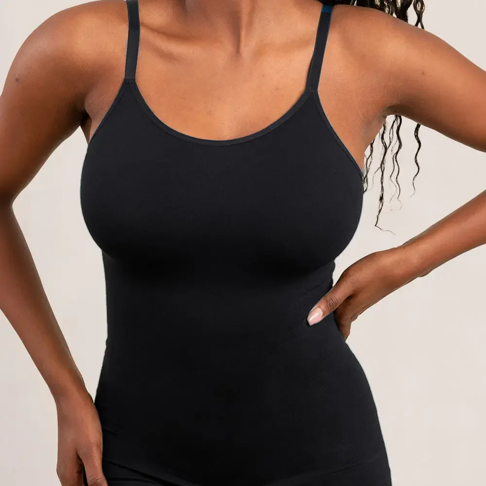 Women's Seamless Shaping Cami Scoop Neck Breathable Comfort - Image 2