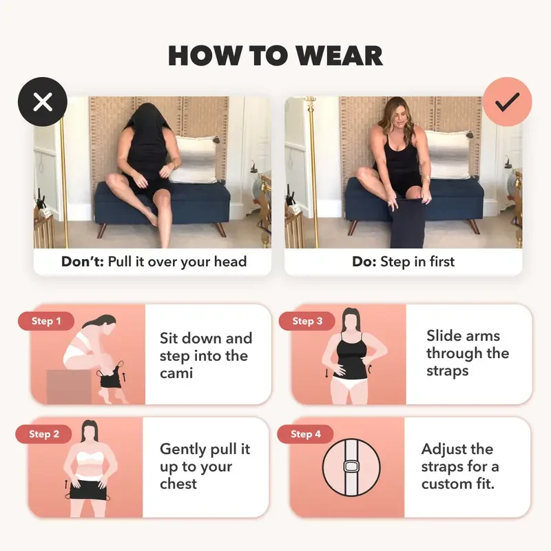 Women's Seamless Shaping Cami Scoop Neck Breathable Comfort - Image 4