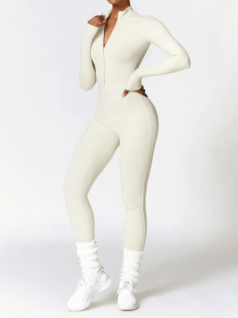 Women's Zip Front Ski Jumpsuit for Winter Sports - Image 2