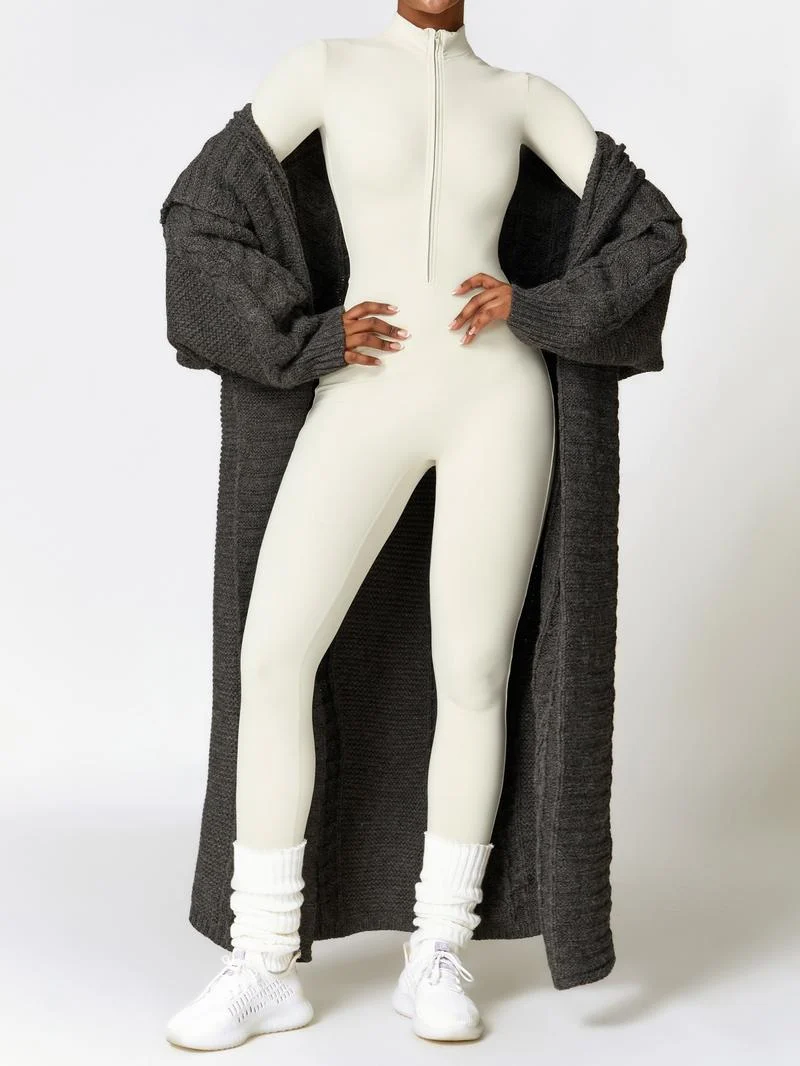 Women's Zip Front Ski Jumpsuit for Winter Sports - Image 7