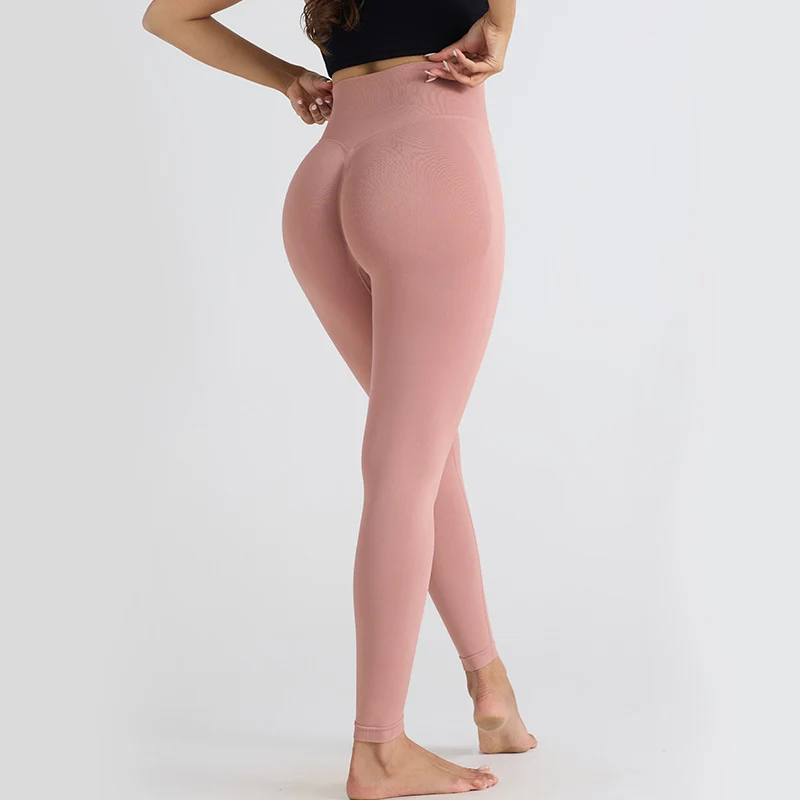 Yoga Legging Seamless Workout High Waist Butt Liftings Athletic Leggings - Image 11