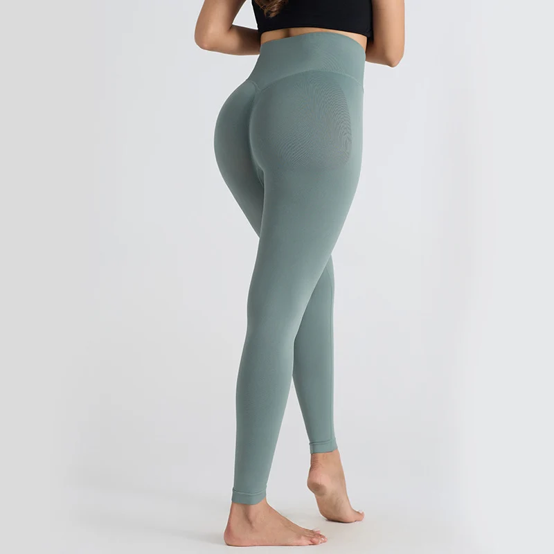 Yoga Legging Seamless Workout High Waist Butt Liftings Athletic Leggings - Image 8