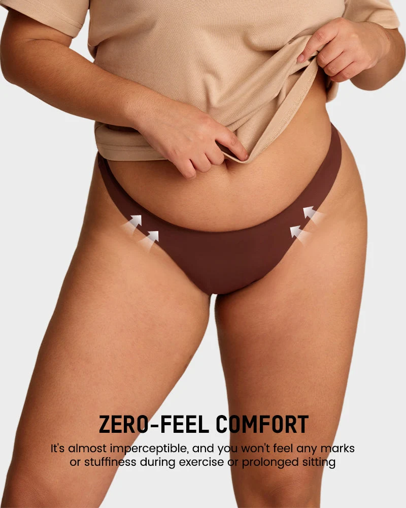 Zero-Feel No-Show Seamless V Thong (7 Pack) - Image 2